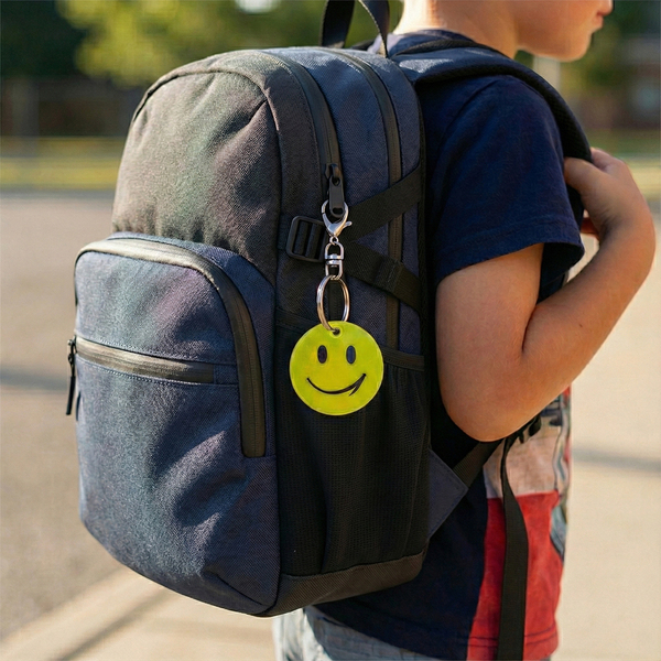 R73246 - Brelok Happy, żółty 